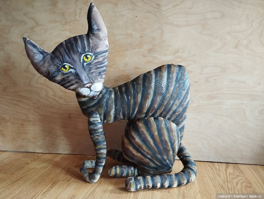 Два Кота — Текстильные игрушки и примитивы: кофейные (фото 3)