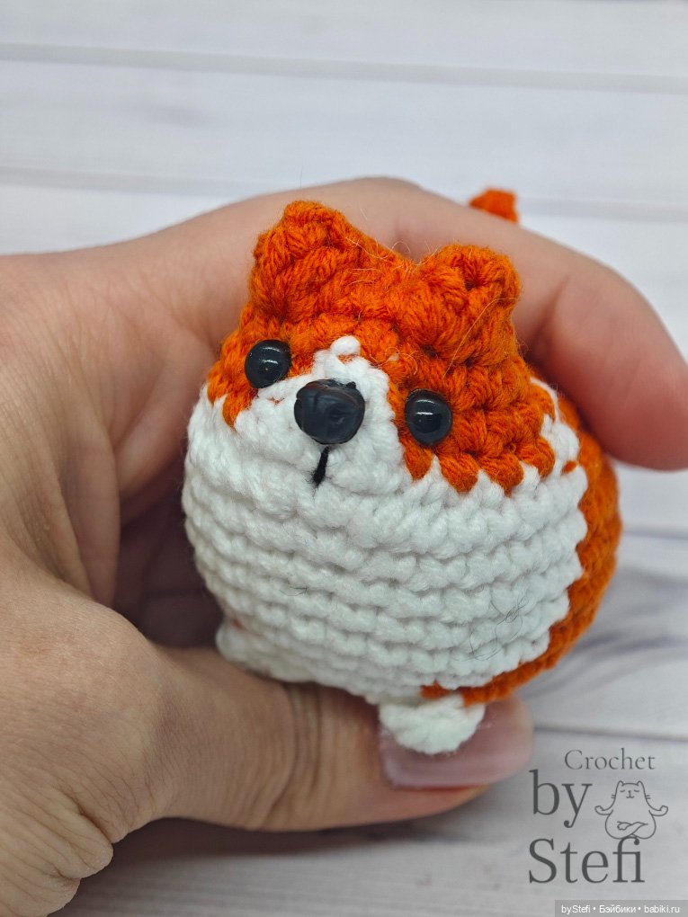 Коржик Пельмешек — Вязаные игрушки и амигуруми: крючком (фото 7)