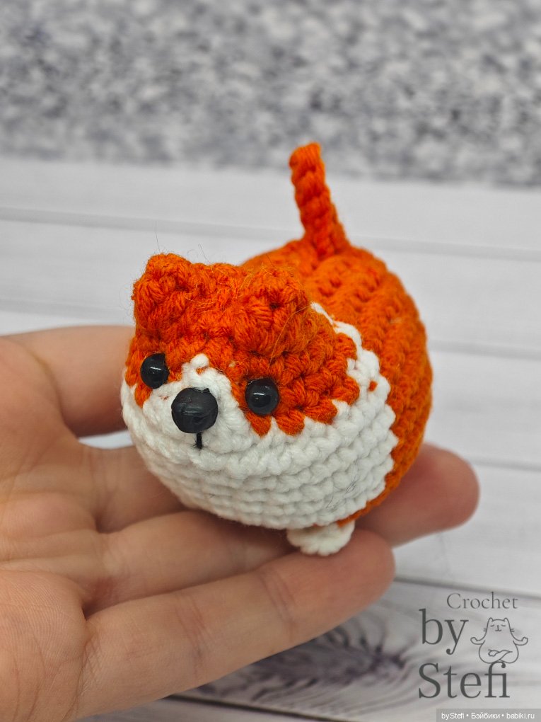 Коржик Пельмешек — Вязаные игрушки и амигуруми: крючком (фото 9)