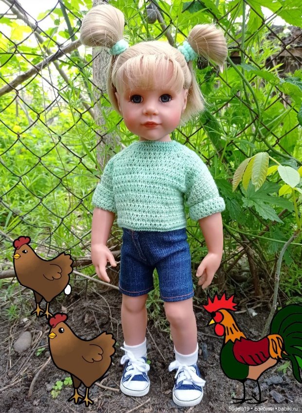 Каникулы в деревне — Куклы Paola Reina (Паола Рейна): новинки (фото 4)