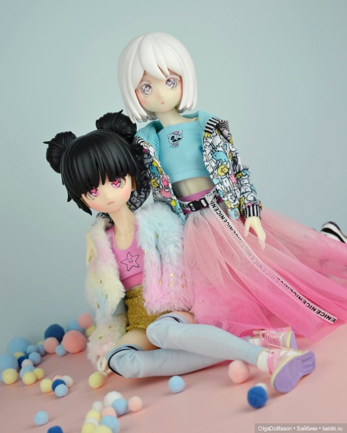 И снова зайцы. Розовый и голубой фруктовый лёд (фото 2)