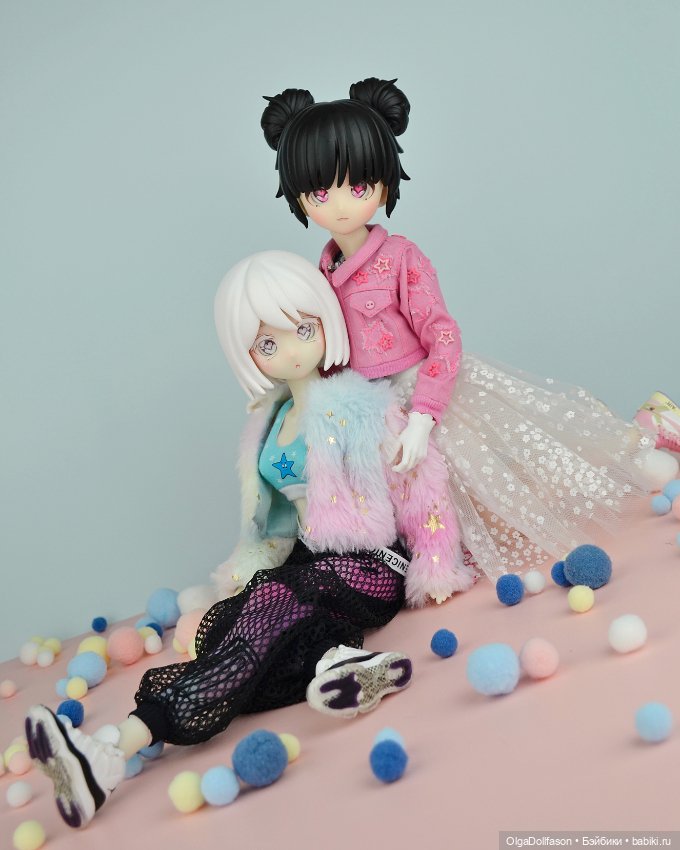 И снова зайцы. Розовый и голубой фруктовый лёд (фото 5)