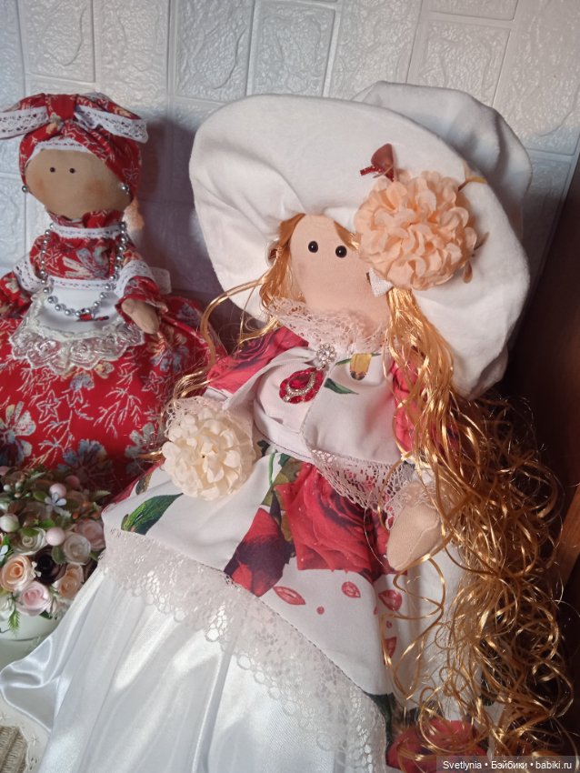 Чайная барышня — Текстильные игрушки и примитивы: кофейные (фото 2)