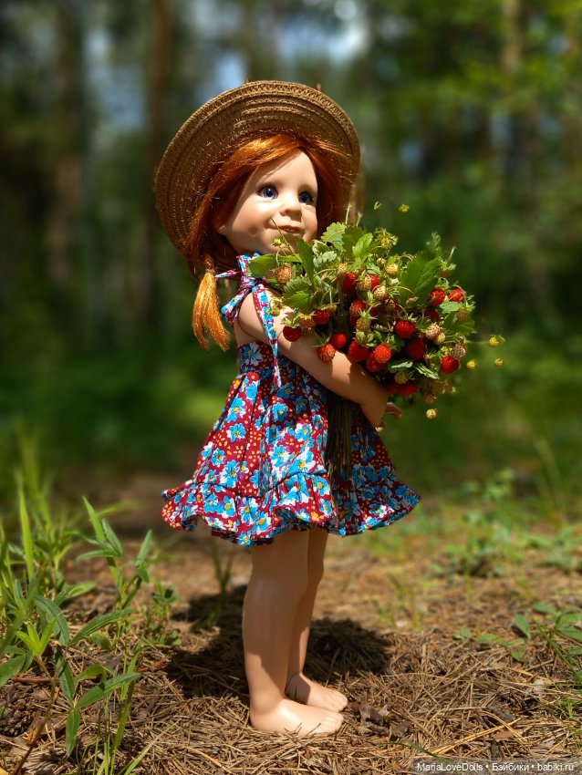 Лисичка с косичками — Куклы Julie Good Kruger (Джулия Гуд Крюгер): винил (фото 3)