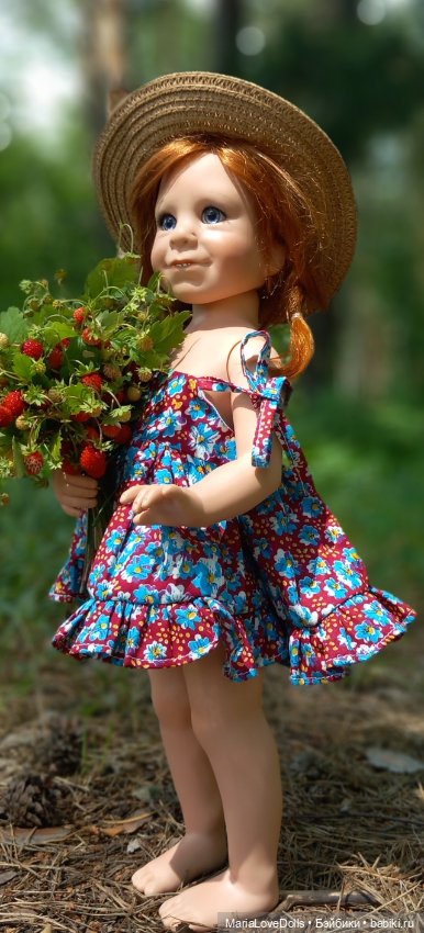 Лисичка с косичками — Куклы Julie Good Kruger (Джулия Гуд Крюгер): винил (фото 2)