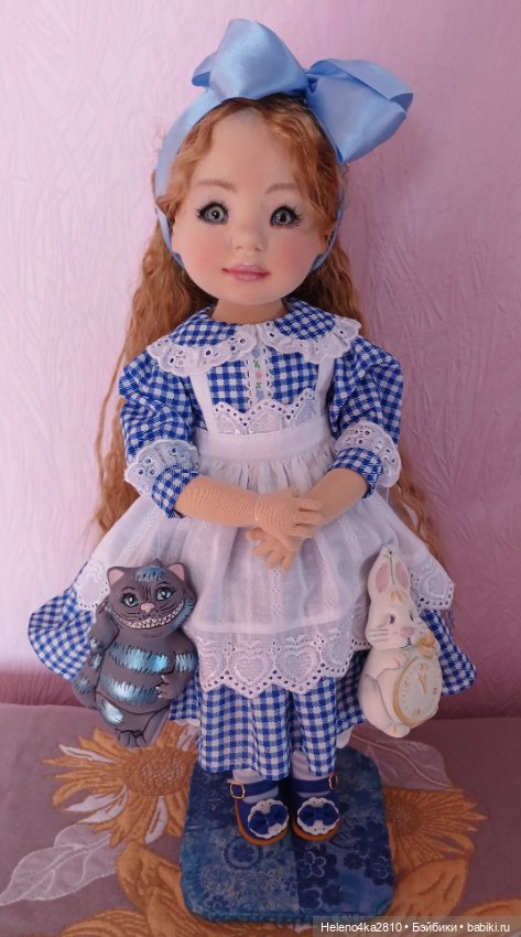 Моя текстильная Алиса — Авторские текстильные куклы: Вальдорфские (фото 3)