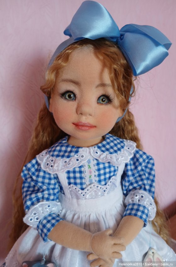 Моя текстильная Алиса — Авторские текстильные куклы: Вальдорфские (фото 4)