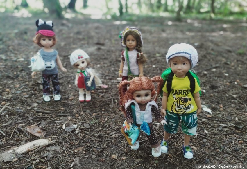 Куклы в походе — Кукольные фотоистории и сериалы: комиксы