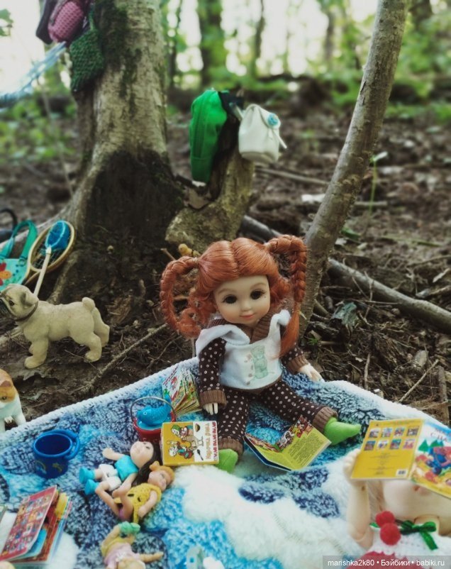 Куклы в походе — Кукольные фотоистории и сериалы: комиксы