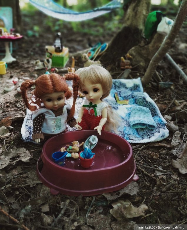 Куклы в походе — Кукольные фотоистории и сериалы: комиксы