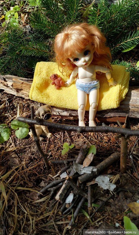 Куклы в походе — Кукольные фотоистории и сериалы: комиксы