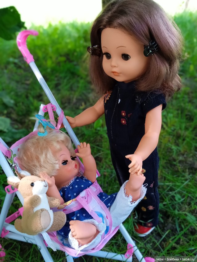 Новая жизнь старых кукол. Муза в коляске (история одной съёмки) (фото 5)