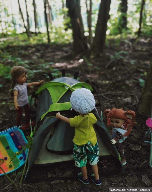 Куклы в походе — Кукольные фотоистории и сериалы: комиксы