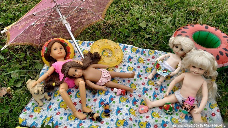 Куклы в походе — Кукольные фотоистории и сериалы: комиксы