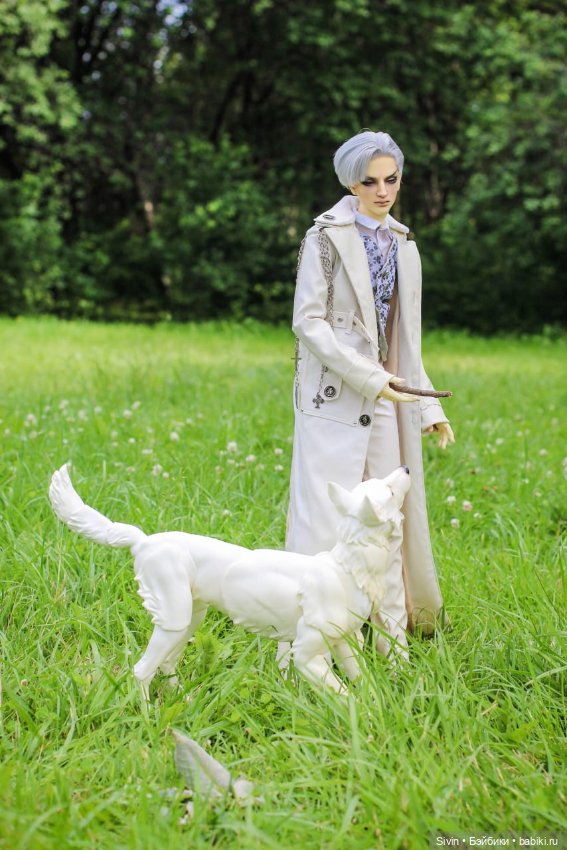 Джентльмен в белом и его собака (фото 3)