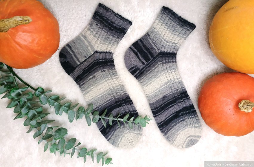 Вязанные носочки — Другие хобби и увлечения: сад (фото 10)