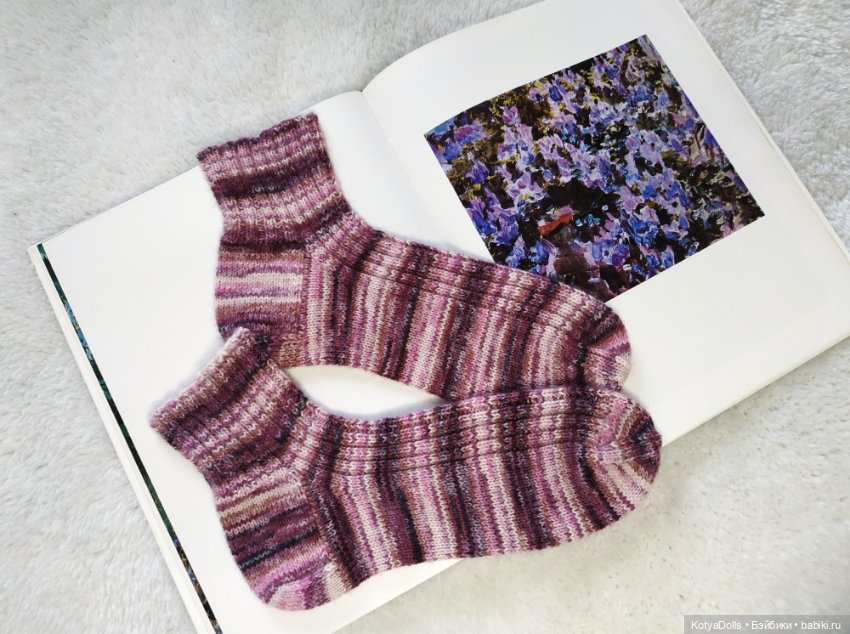 Вязанные носочки — Другие хобби и увлечения: сад (фото 9)