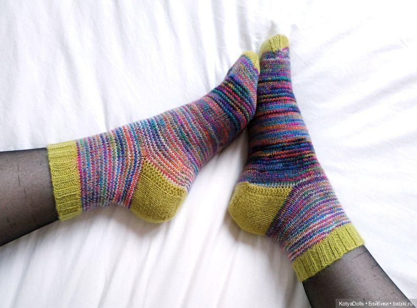 Вязанные носочки — Другие хобби и увлечения: сад