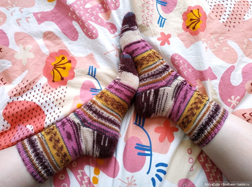 Вязанные носочки — Другие хобби и увлечения: сад