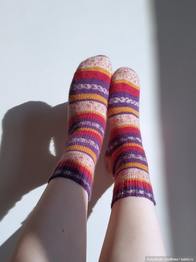 Вязанные носочки — Другие хобби и увлечения: сад