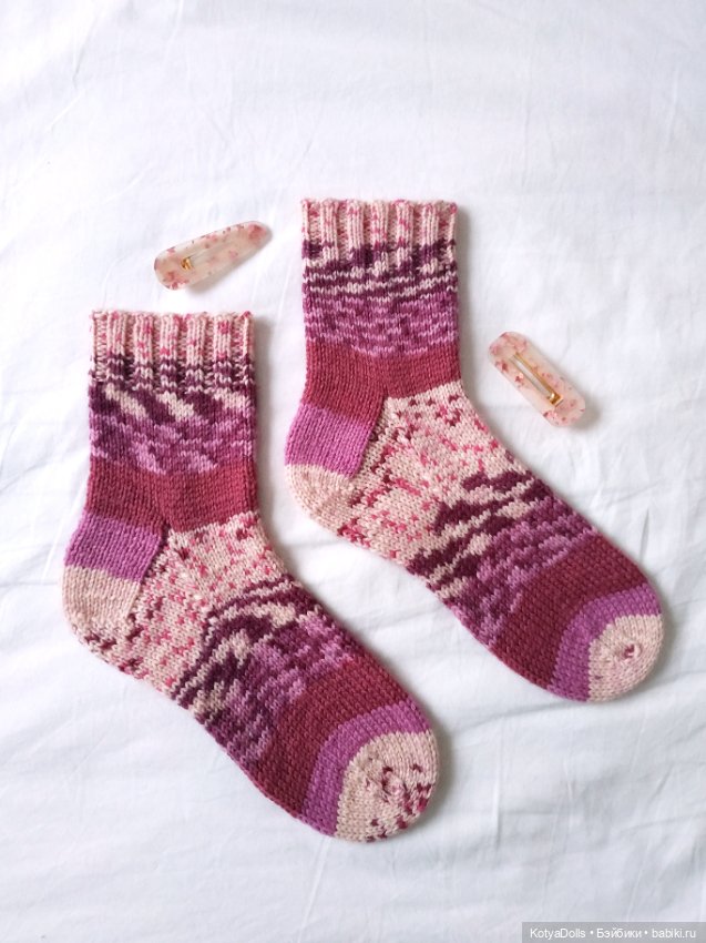 Вязанные носочки — Другие хобби и увлечения: сад