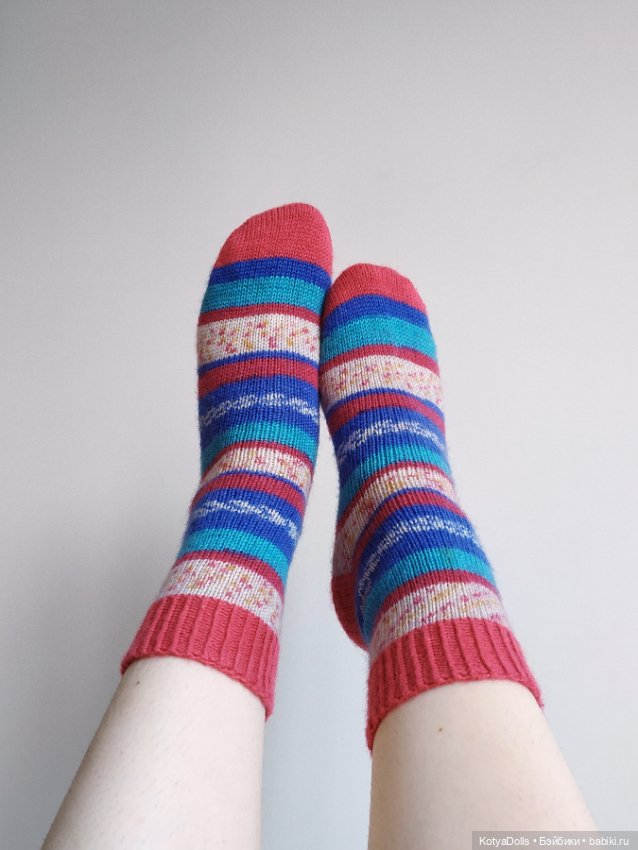 Вязанные носочки — Другие хобби и увлечения: сад