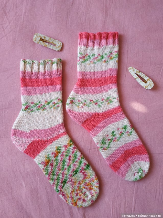 Вязанные носочки — Другие хобби и увлечения: сад