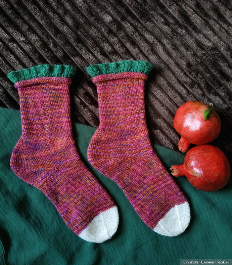 Вязанные носочки — Другие хобби и увлечения: сад