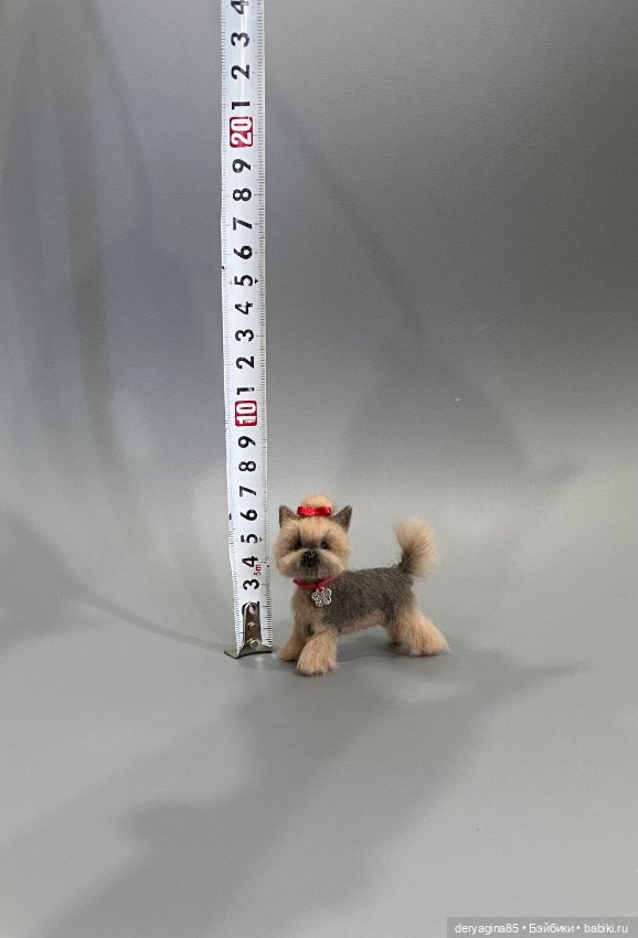 Йоркширский терьер — Валяные игрушки из шерсти: сухое валяние