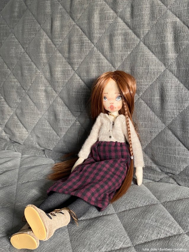 Две девочки — Авторские текстильные куклы: Вальдорфские (фото 4)