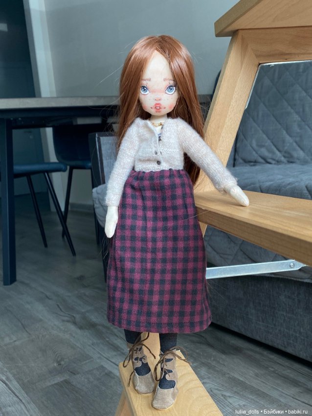 Две девочки — Авторские текстильные куклы: Вальдорфские (фото 5)