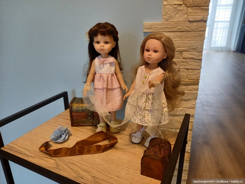 Леночка и Лизонька — Куклы Llorens (Ллоренс): испанские пупсы