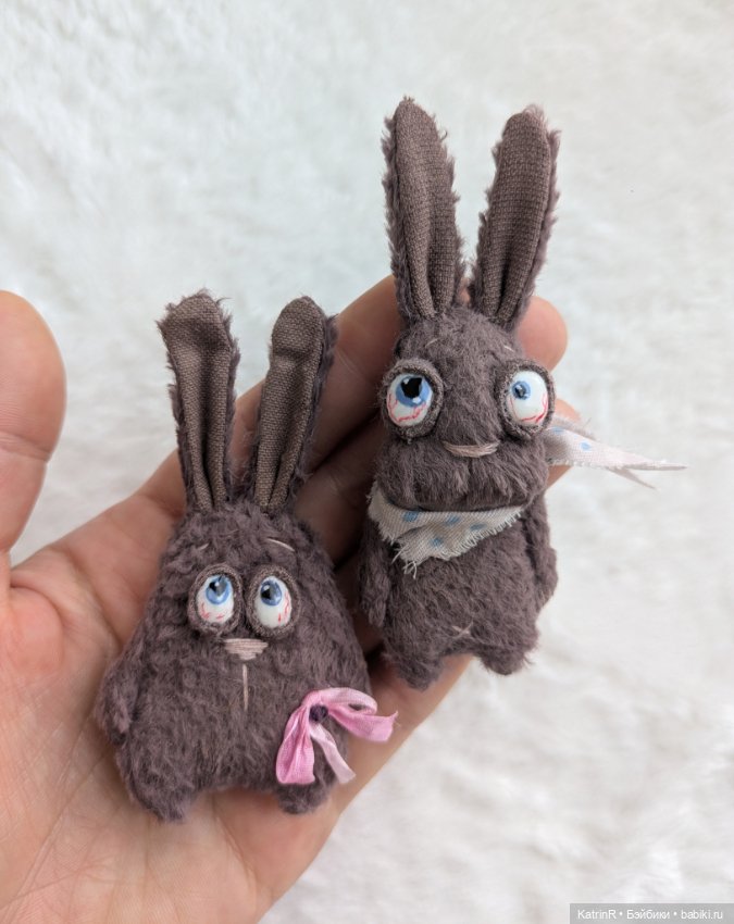 Дымчатые невысыпайцы. Броши (фото 3)