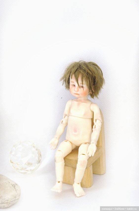 Новенький. Лешка — Авторские шарнирные куклы своими руками: лепка (фото 2)