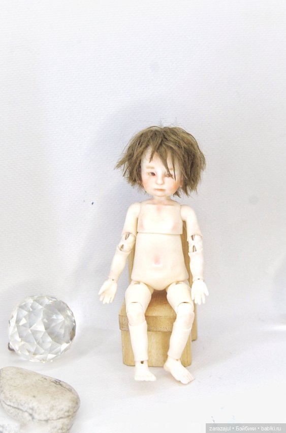 Новенький. Лешка — Авторские шарнирные куклы своими руками: лепка (фото 3)