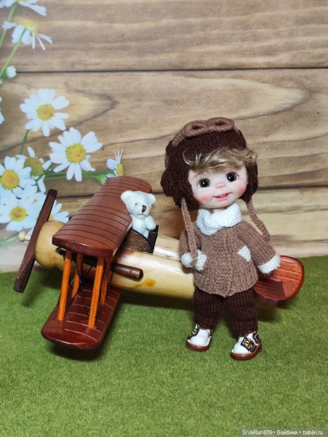 Юный Авиатор — Куклы и тела Obitsu 11 (Ob11): гибриды (фото 4)