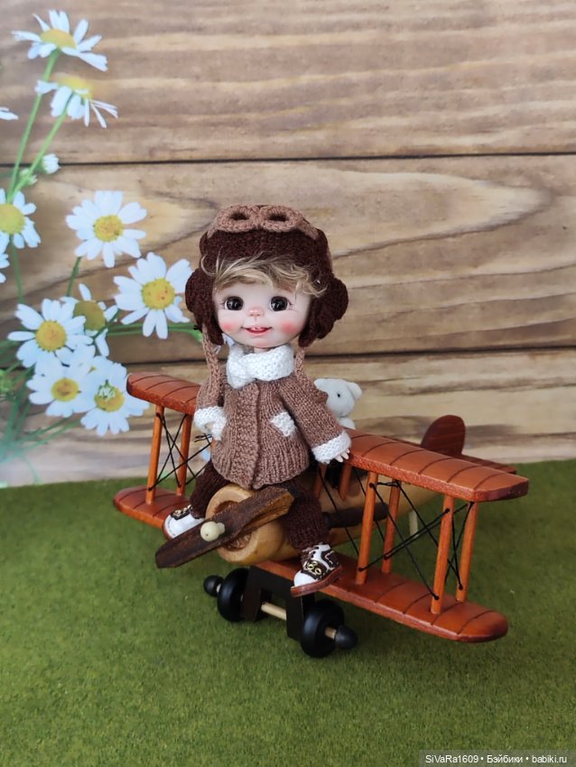 Юный Авиатор — Куклы и тела Obitsu 11 (Ob11): гибриды (фото 8)