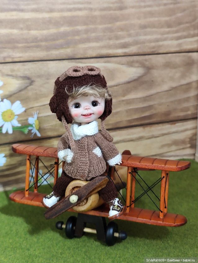 Юный Авиатор — Куклы и тела Obitsu 11 (Ob11): гибриды (фото 5)