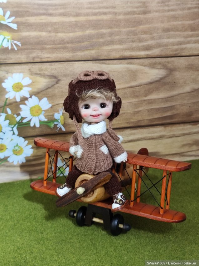 Юный Авиатор — Куклы и тела Obitsu 11 (Ob11): гибриды (фото 7)