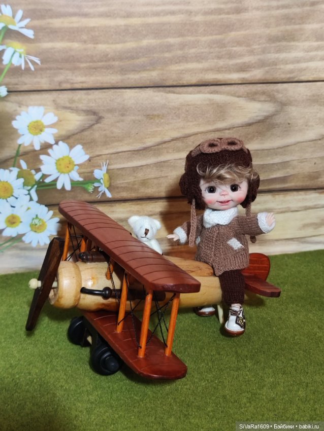 Юный Авиатор — Куклы и тела Obitsu 11 (Ob11): гибриды (фото 3)