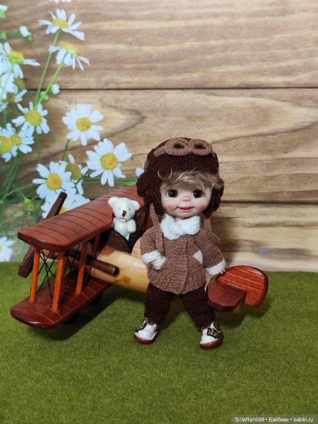 Юный Авиатор — Куклы и тела Obitsu 11 (Ob11): гибриды (фото 2)