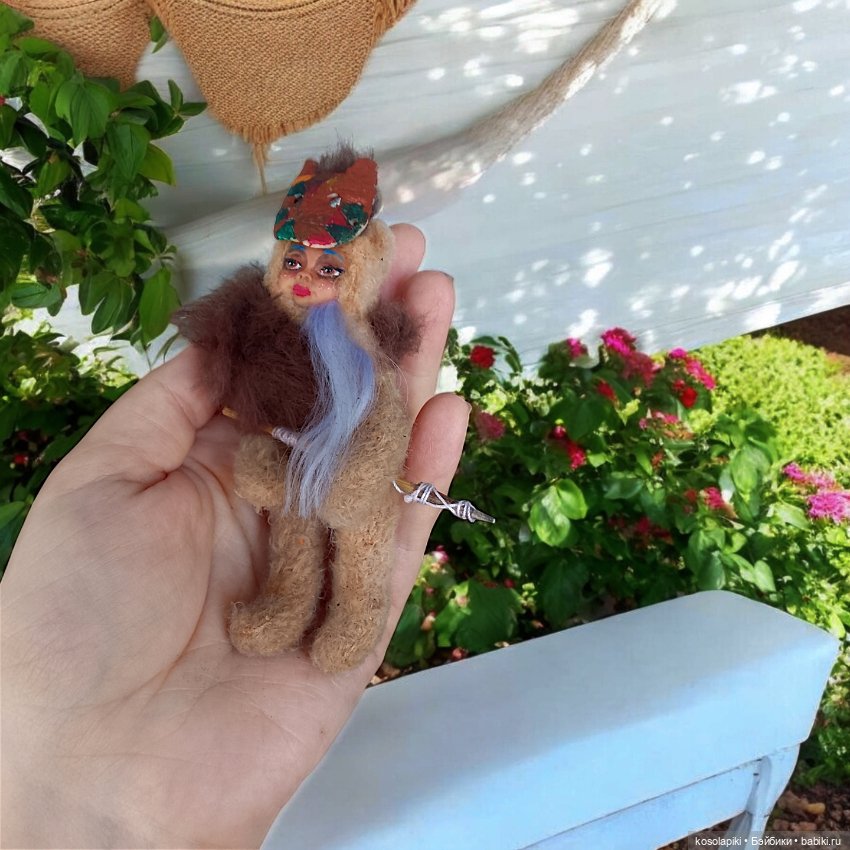 Поиграем в индейцев — Авторские куклы Тедди (фото 4)