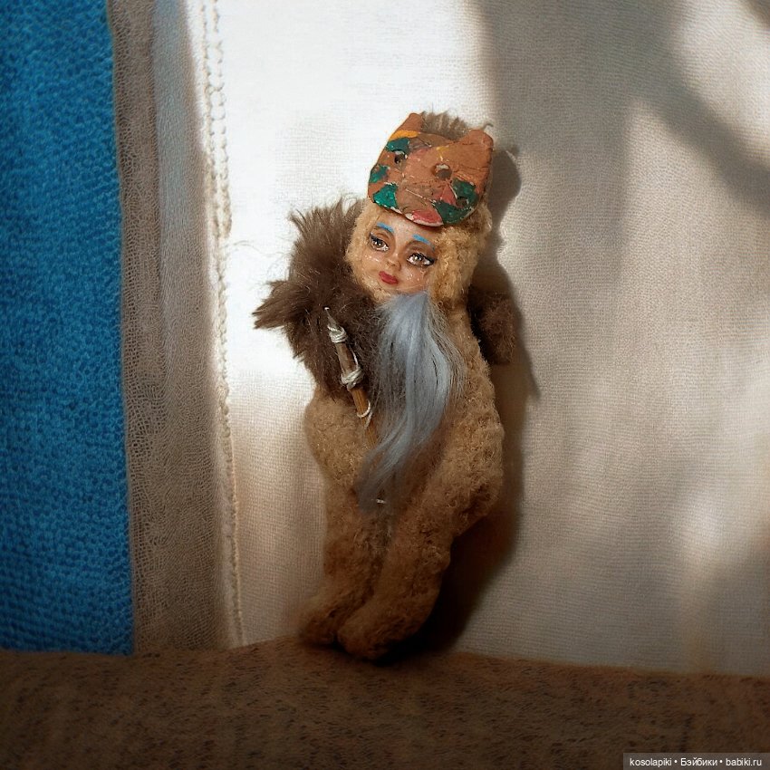 Поиграем в индейцев — Авторские куклы Тедди (фото 7)