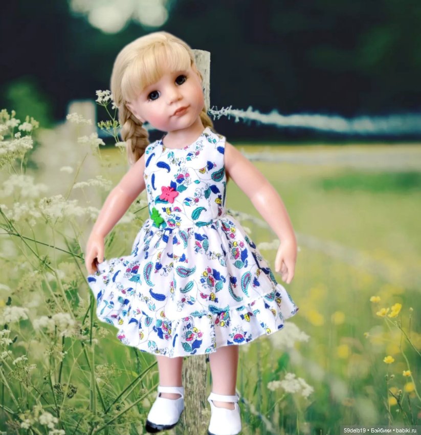 Летний сарафанчик для Ханны 50 см от готц