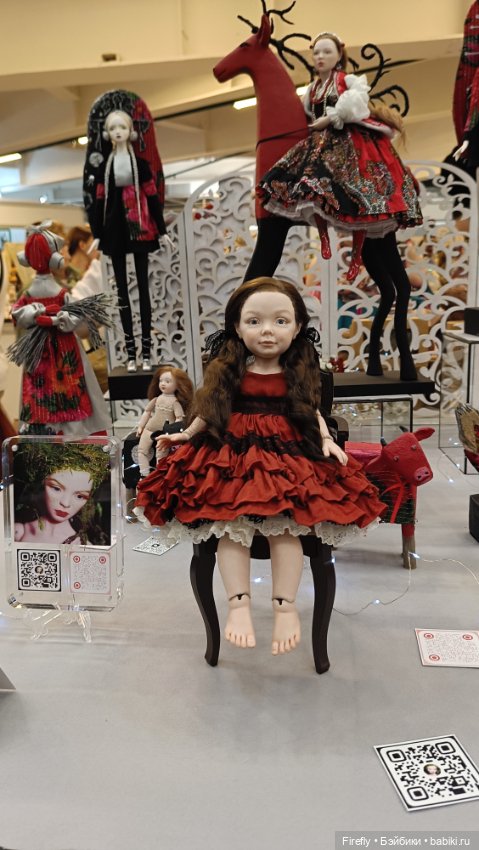 Выставка "бал кукол" Тишинка июнь 2025