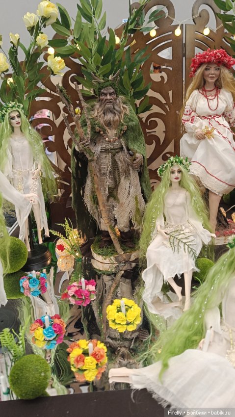 Выставка "бал кукол" Тишинка июнь 2025