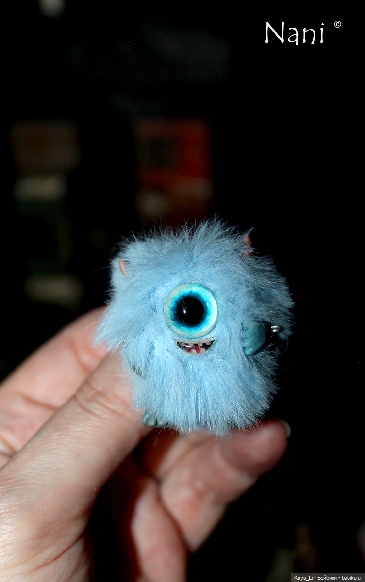 Новые существа) — Игрушки в смешанной технике (мех и глина): Арт