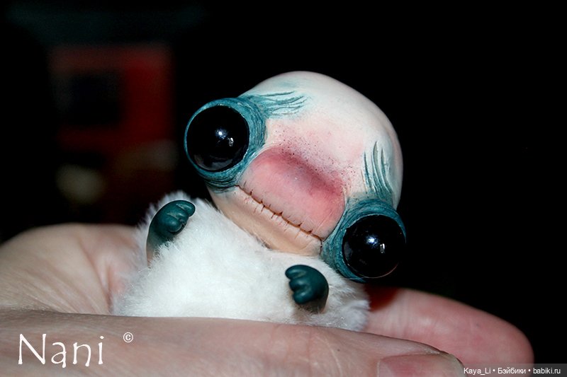 Новые существа) — Игрушки в смешанной технике (мех и глина): Арт