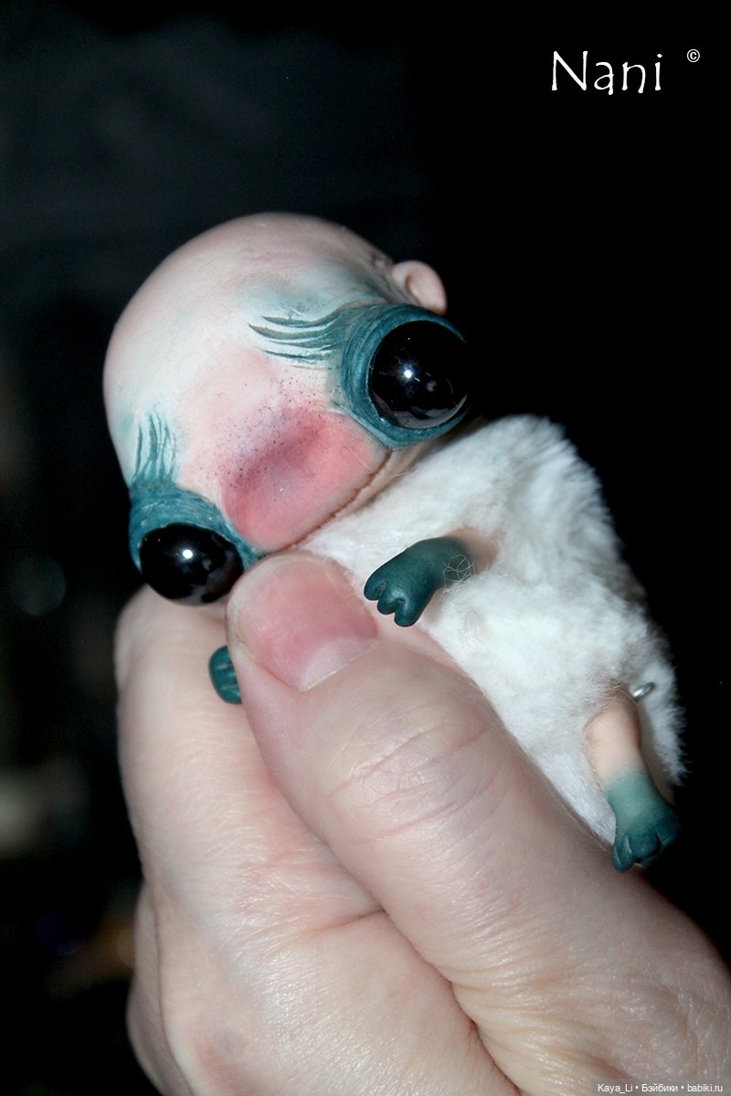 Новые существа) — Игрушки в смешанной технике (мех и глина): Арт