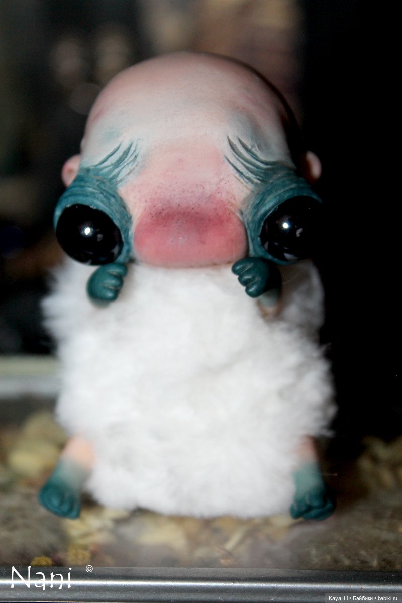 Новые существа) — Игрушки в смешанной технике (мех и глина): Арт